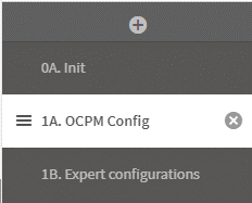 1A OCPM Config tab