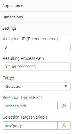 Query Builder - Settings