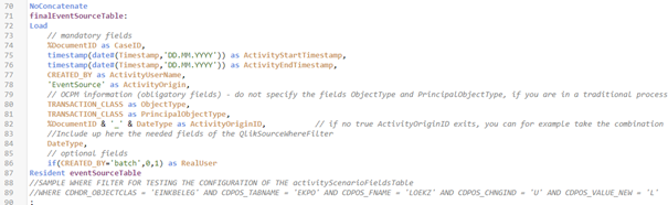 OCPM format finalEventSourceTable