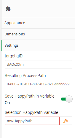 Change the Setting to save to variable